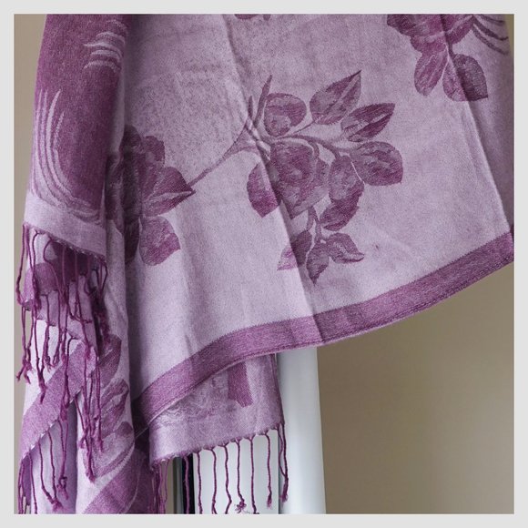 Pashmina scarf shawl wrap - Picture 3 of 5